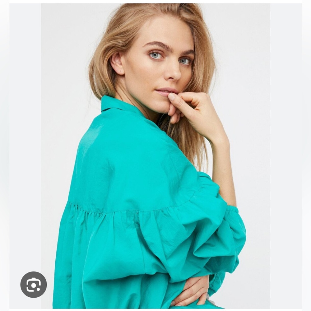 🌺Free People Now or Never Nylon Bomber Jacket🌸🌺 - Picture 2 of 15